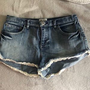 Jean shorts